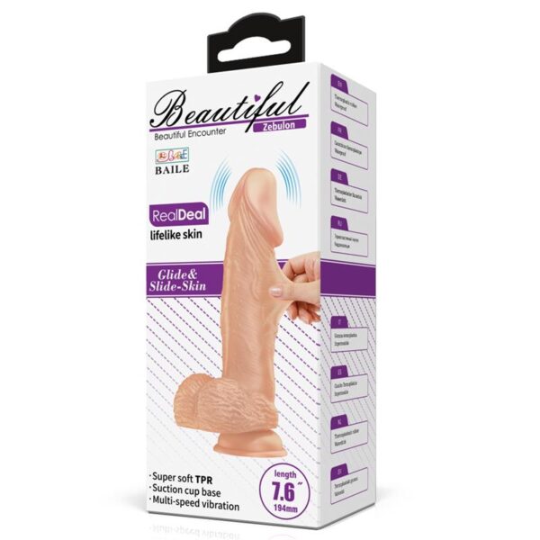 Vibrador Realista 7,6 Control Remoto - Imagen 3