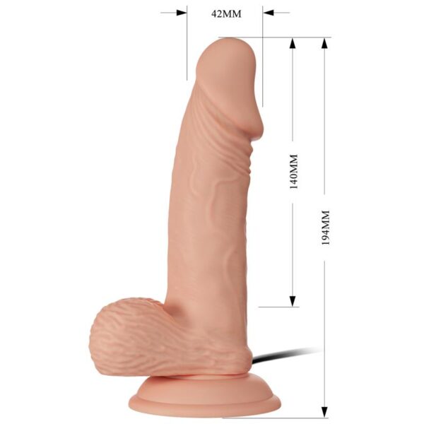 Vibrador Realista 7,6 Control Remoto - Imagen 4