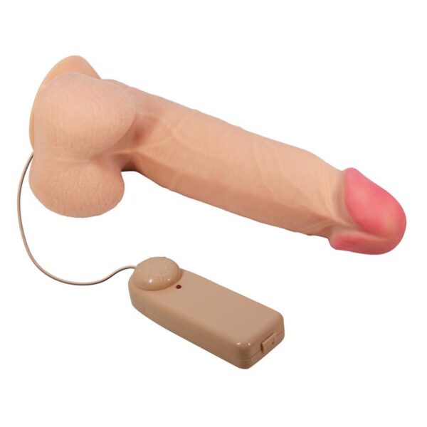 Vibrador Realista con Control Remoto, Doble Densidad y Piel Deslizante