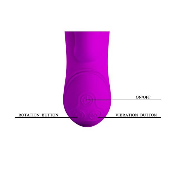 Vibrador Rotador Mystic Color Púrpura - Imagen 4