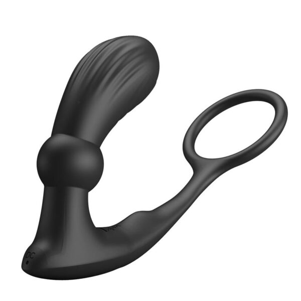 Warren Plug Anal y Anillo para el Pene con Vibración y Pulsación a Control Remoto - Imagen 10