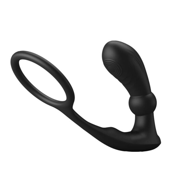 Warren Plug Anal y Anillo para el Pene con Vibración y Pulsación a Control Remoto - Imagen 5