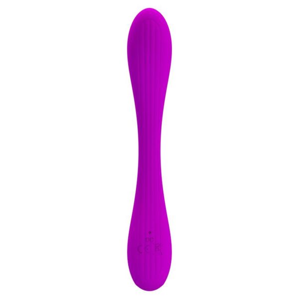 Yedda Vibrador Flexible USB Silicona Púrpura