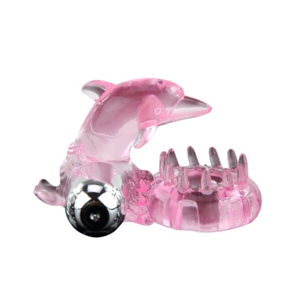 Anillo Vibrador Love Dolphig Ring Rosa - Imagen 6