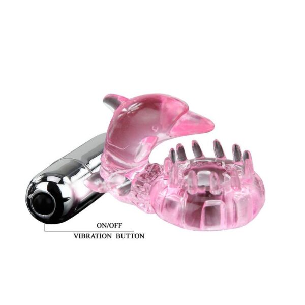 Anillo Vibrador Love Dolphig Ring Rosa - Imagen 9