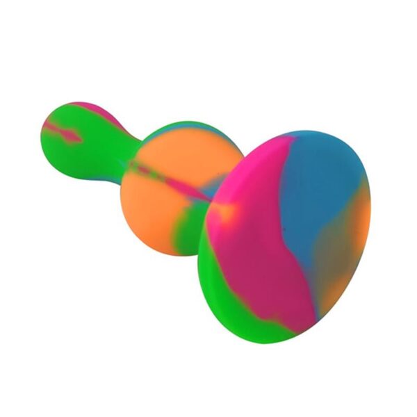 Plug Anal Multi Color Silicona - Imagen 6