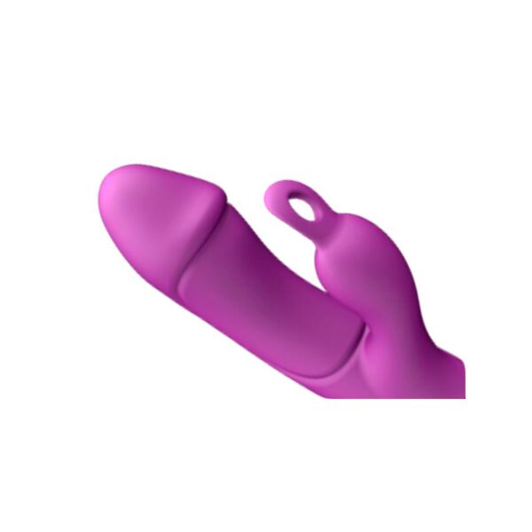 Vibrador Ares Silicona 19.8 x 3.6 cm - Imagen 3