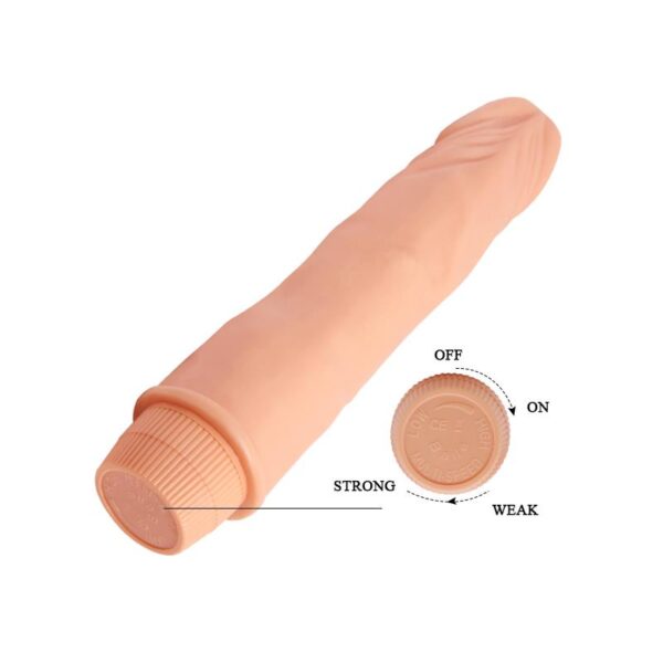 Vibrador Color Natural 21.5 cm - Imagen 3