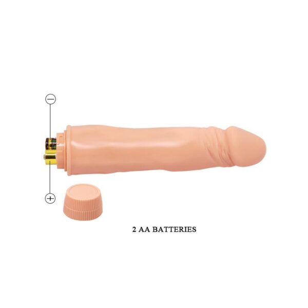 Vibrador Color Natural 21.5 cm - Imagen 6