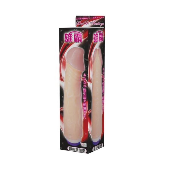 Vibrador Color Natural 22 cm - Imagen 4