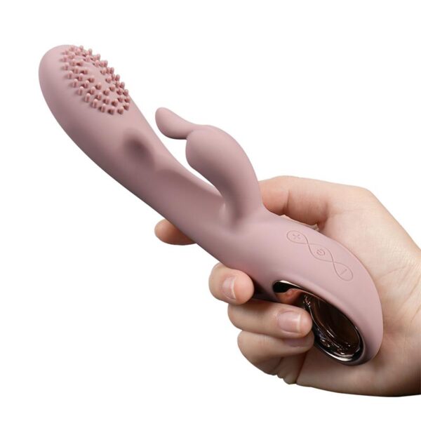 Vibrador Silicona USB Angels Kiss 20 cm - Imagen 4