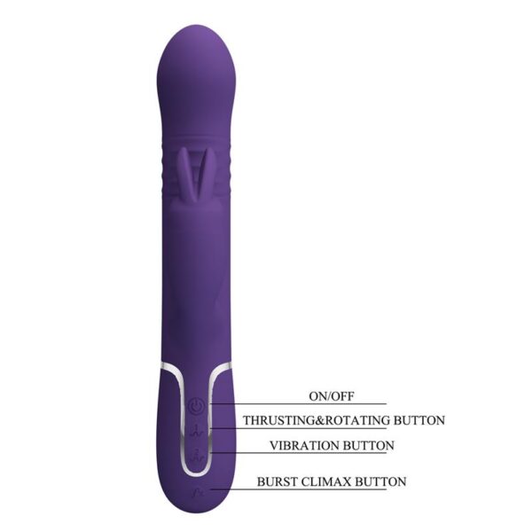 Coale Vibrador con Thursting y Bolas Rotatorias - Imagen 8