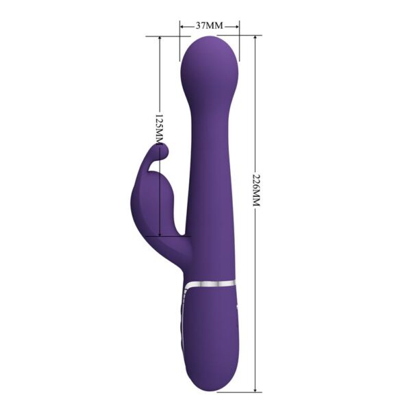 Dejon Vibrador con Thursting y Rotación Twinkled - Imagen 4