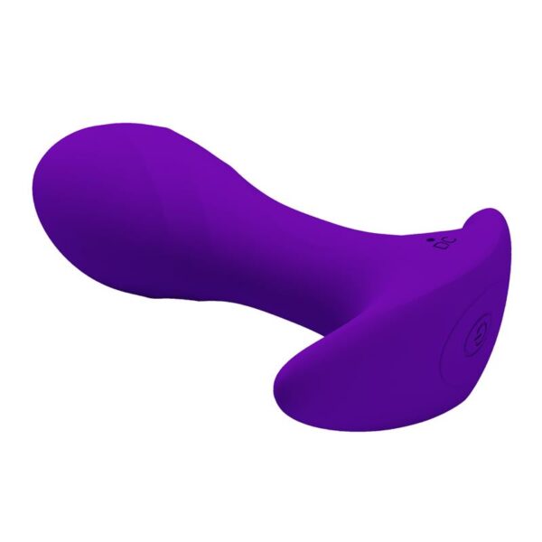 Estimulador Anal con Vibración Púrpura - Imagen 9