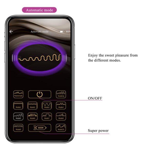 Fisherman Huevo Vibrador con APP - Imagen 5