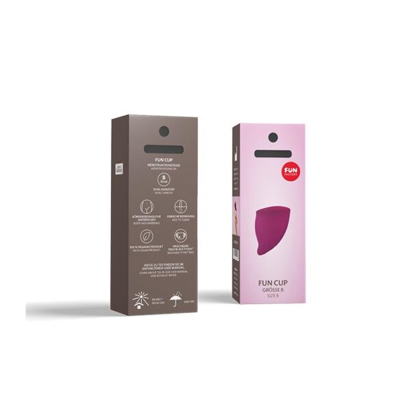 Fun Cup Copa Mentrual Talla B Grape - Imagen 3