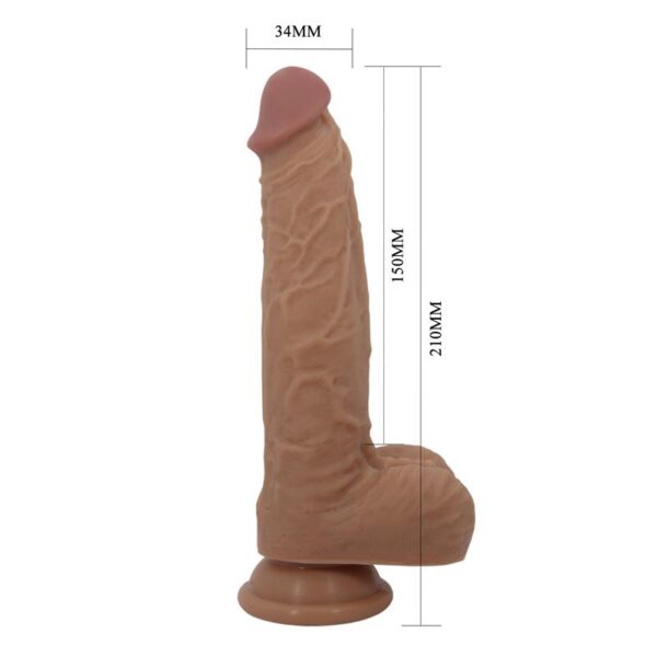 Jonathan Dildo con Vibración y Empuje Control Remoro - Imagen 7