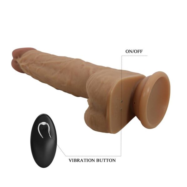 Jonathan Dildo con Vibración y Empuje Control Remoro - Imagen 10