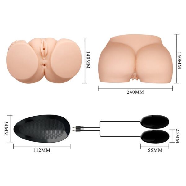 Masturbador Vagina y Ano con Vibración - Imagen 15