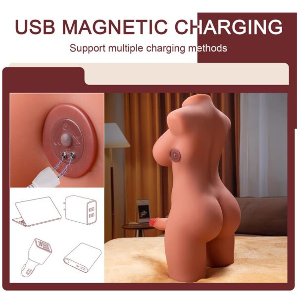 Miah Lady Boy Masturbador con Vibración y Thrusting - Imagen 6