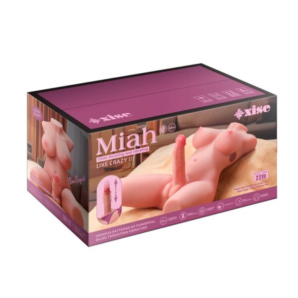 Miah Lady Boy Masturbador con Vibración y Thrusting - Imagen 8