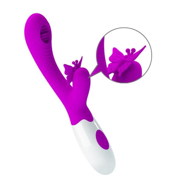 Moth Vibrador con Lengua Tickling - Imagen 5