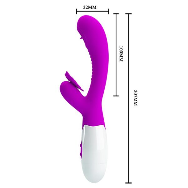 Moth Vibrador con Lengua Tickling - Imagen 8