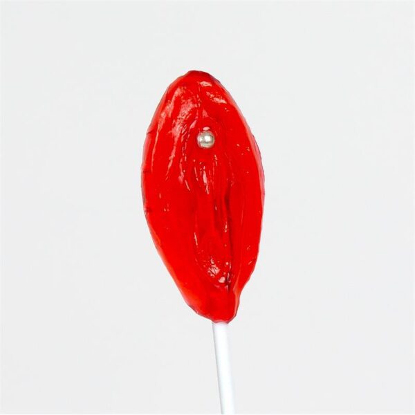 Piruleta de Fresa en Forma de Vagina - Imagen 3