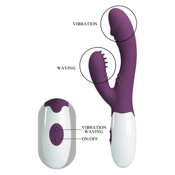 Vibrador Andre 30 funciones Purpura - Imagen 5