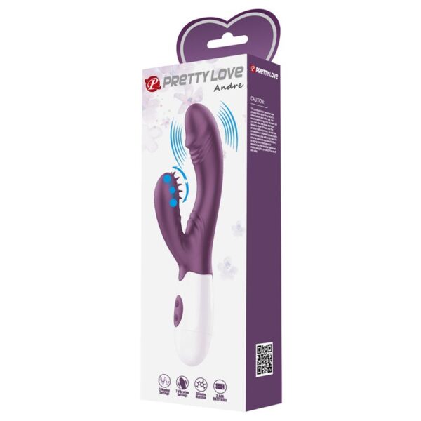 Vibrador Andre 30 funciones Purpura - Imagen 9