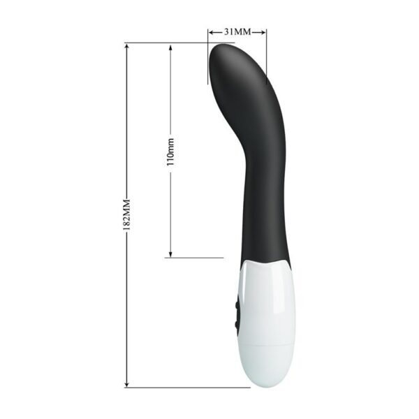 Vibrador Bishop 30 funciones Negro - Imagen 9