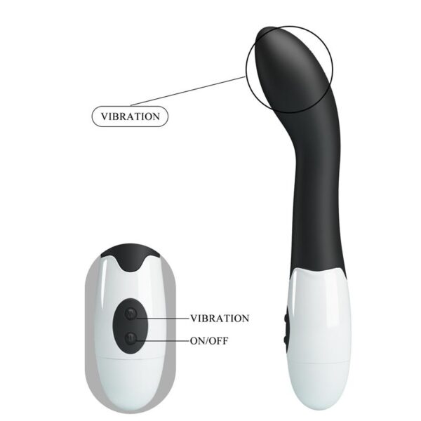 Vibrador Bishop 30 funciones Negro - Imagen 10