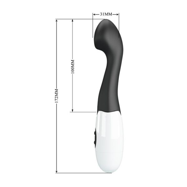 Vibrador Charles 30 funciones Negro - Imagen 4