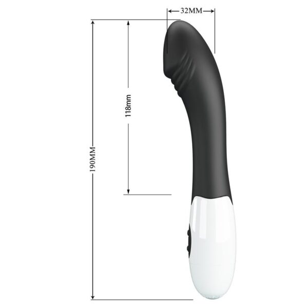 Vibrador Elemental 30 Funiones Negro - Imagen 3