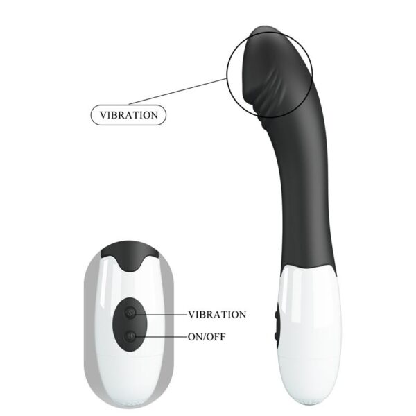 Vibrador Elemental 30 Funiones Negro - Imagen 7