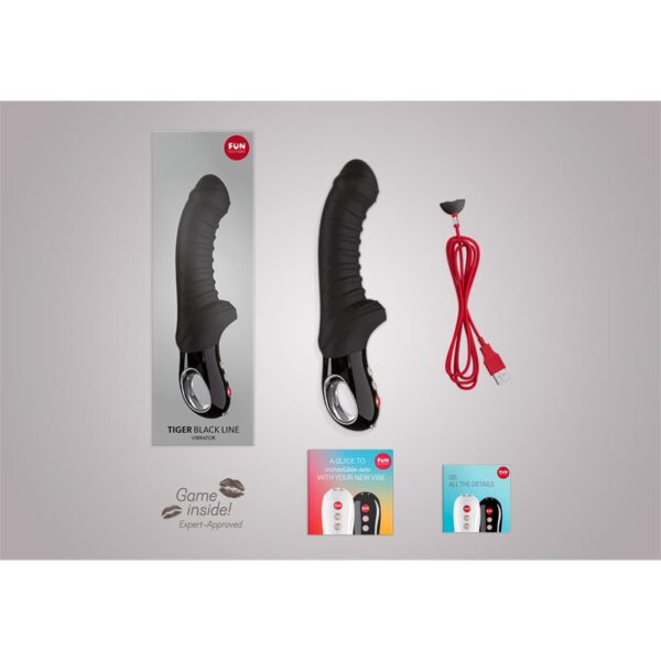 Vibrador Tiger Black - Imagen 9