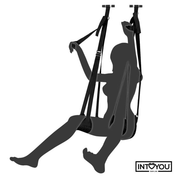 Adjustable Door Swing with Legs Support & Seat - Imagen 3