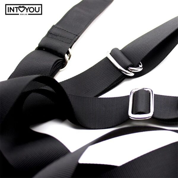 Adjustable Door Swing with Legs Support & Seat - Imagen 8