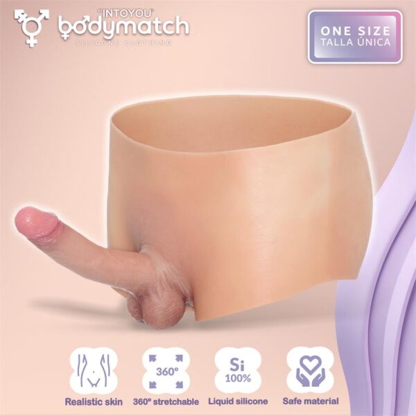 Blayke Boxer con Pene 18 cm Hiperrealista Silicona Líquida Talla Única - Imagen 6
