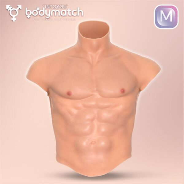 Boomax Traje Torso Masculino Híperrealista Sillicona Líquida Talla M - Imagen 6