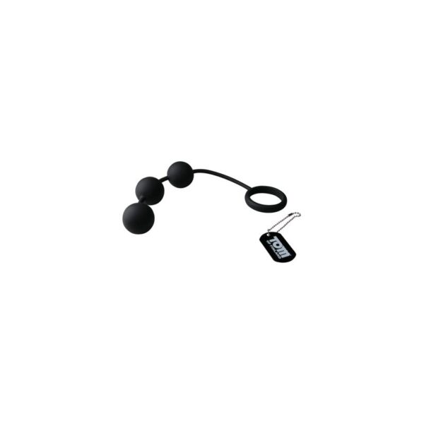 Cadena Anal con Anillo para el Pene Silicona - Imagen 2
