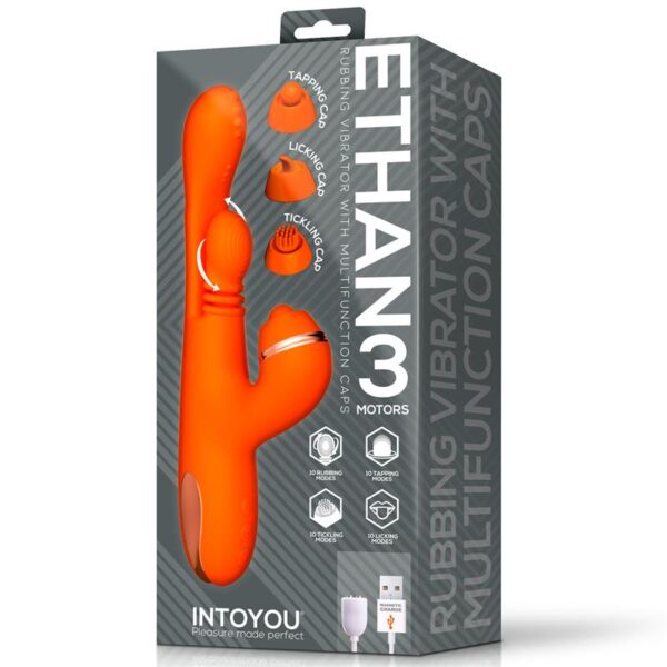 Ethan Vibrador Masaje 360º para el Punto G y Cabezales Intercambiables - Imagen 3