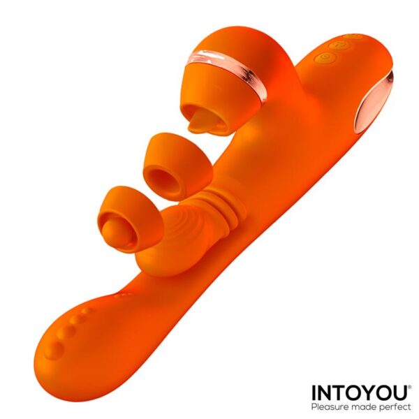 Ethan Vibrador Masaje 360º para el Punto G y Cabezales Intercambiables - Imagen 4