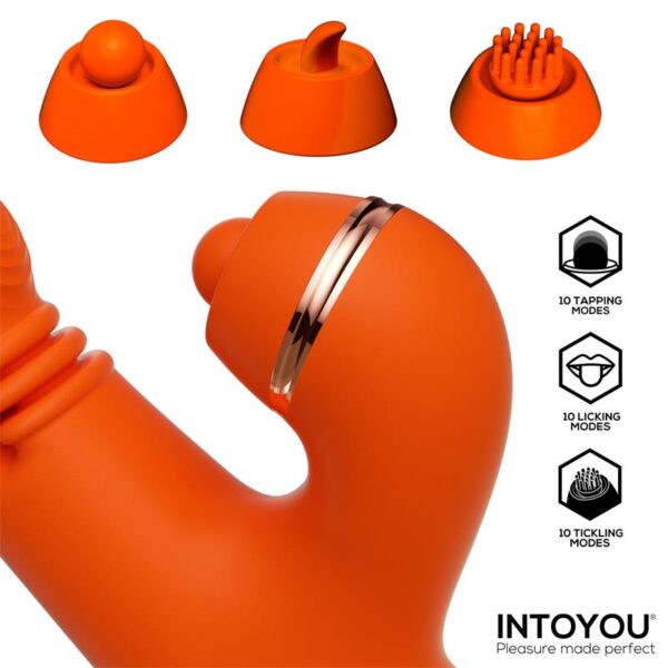 Ethan Vibrador Masaje 360º para el Punto G y Cabezales Intercambiables - Imagen 6