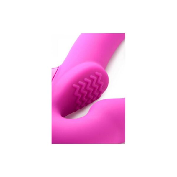 Evoke Vibrador Doble sin Arnes USB Rosa - Imagen 3