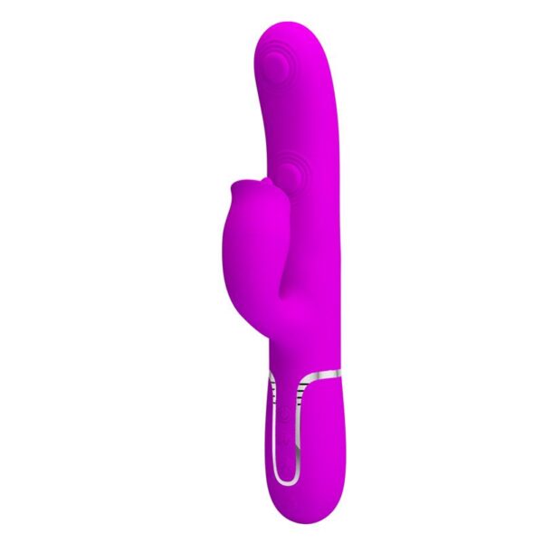 Gigi Vibrador con Licking y Thumping Fucsia - Imagen 7