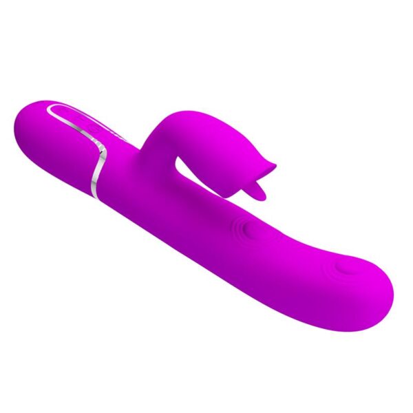 Gigi Vibrador con Licking y Thumping Fucsia - Imagen 8