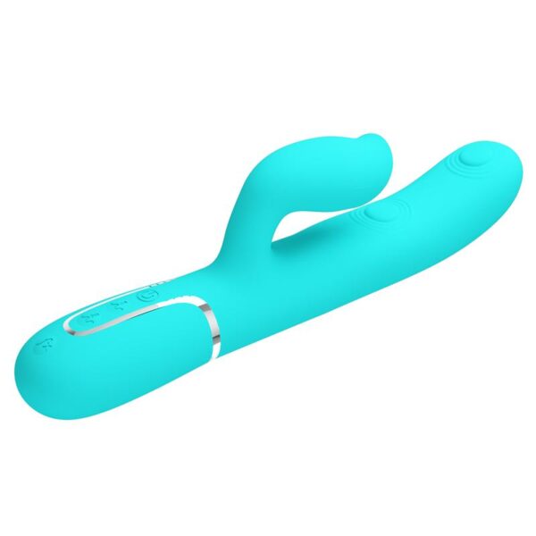 Gigi Vibrador con Licking y Thumping Turquesa - Imagen 10