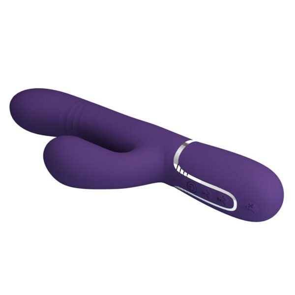 Mariana Vibrador 4 en 1 Silicona Morado - Imagen 3