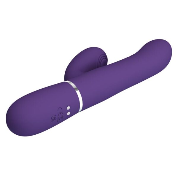 Mariana Vibrador 4 en 1 Silicona Morado - Imagen 7